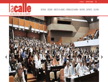 Tablet Screenshot of lacalle.cu